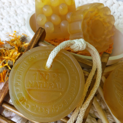 Sabonete Glicerinado de Flor de Laranjeira & Calêndula